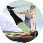 Pilates - Cours Privé sur Cadillac, mouvement "Plank"